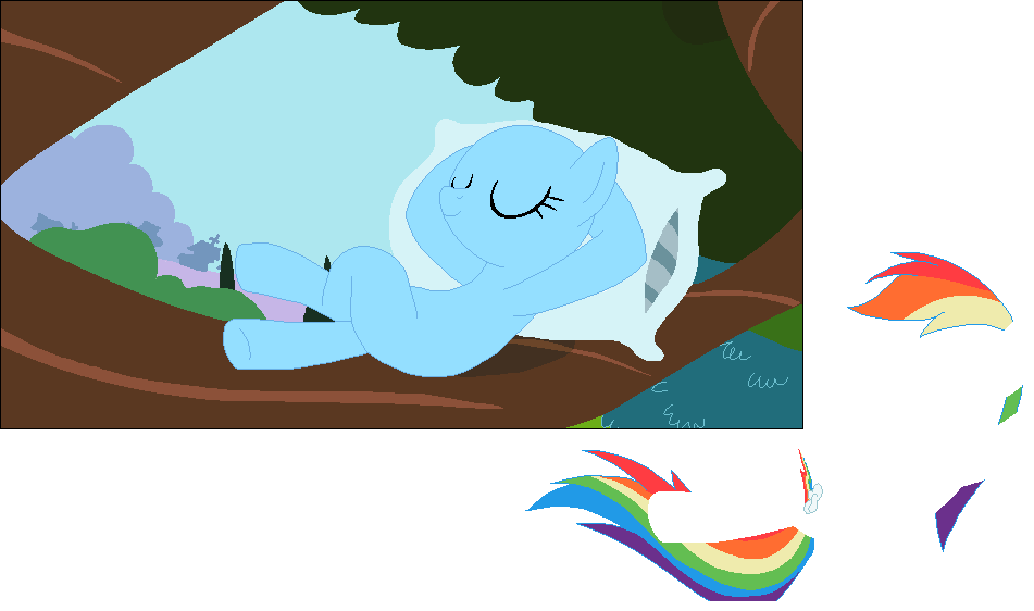 Peace in Ponyville! Rainbow Dash Base! - #8