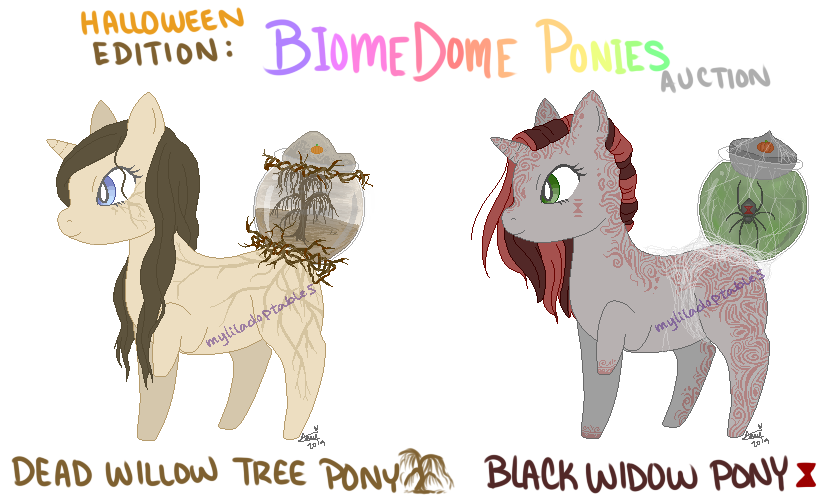 MLP - Halloween Biome Dome Auction #1-2 - CLOSED