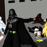 Darth Vader and team RWBY