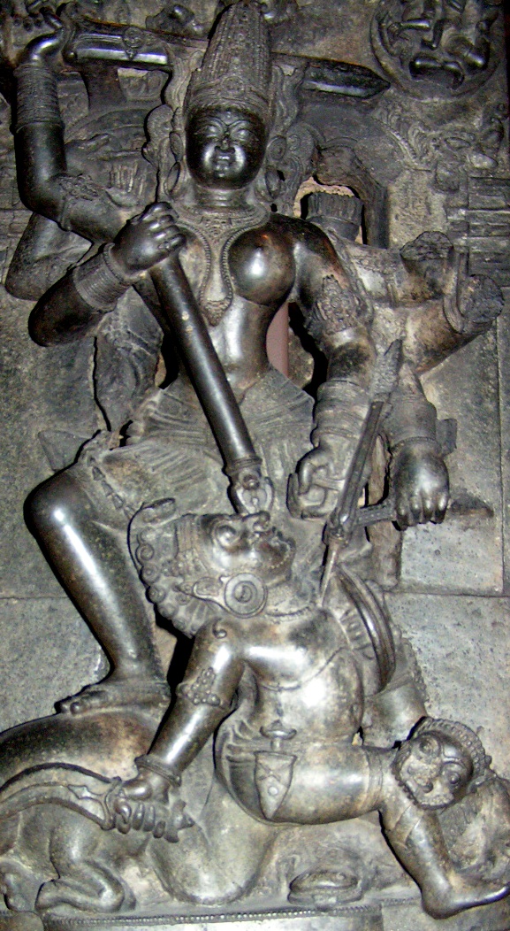 Durga kills Mahishasura