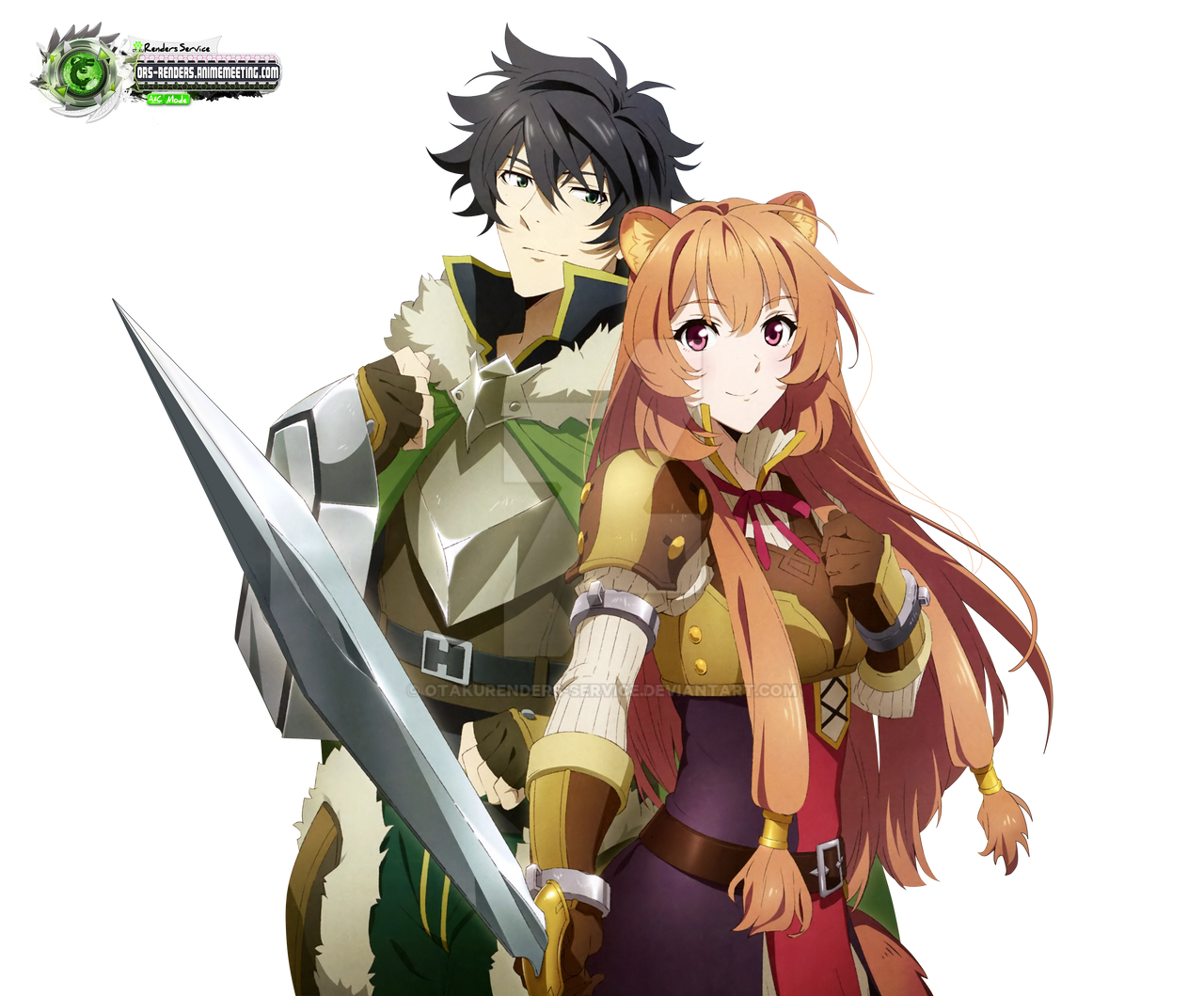 Tate No Yuusha Raphtalia Naofumi Kakkoiii Hd Png By Otakurenders Service On Deviantart