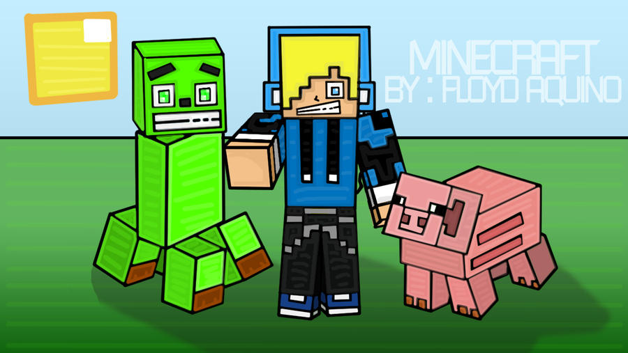 Friend Minecraft Background Minecraft Friends by DigitalEpicness on DeviantArt