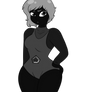 Steven Universe Gemsona - Obsidian