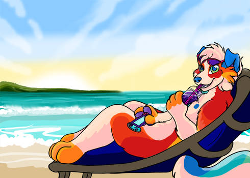 Art Trade - Tangy at the Beach