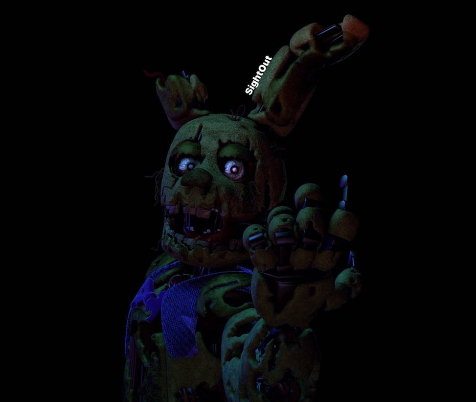 Spring Trap Retake Springtrap Retex by SightOut on DeviantArt