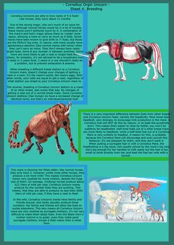 Cornelius Unicorns - Sheet 4