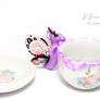 Dragon tea Set - Lilac baby Butterfly Dragon