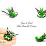 Green and black Baby Butterfly dragon