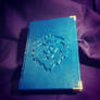 Leather World of Warcraft Alliance hand made book