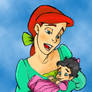 Mum Ariel colored