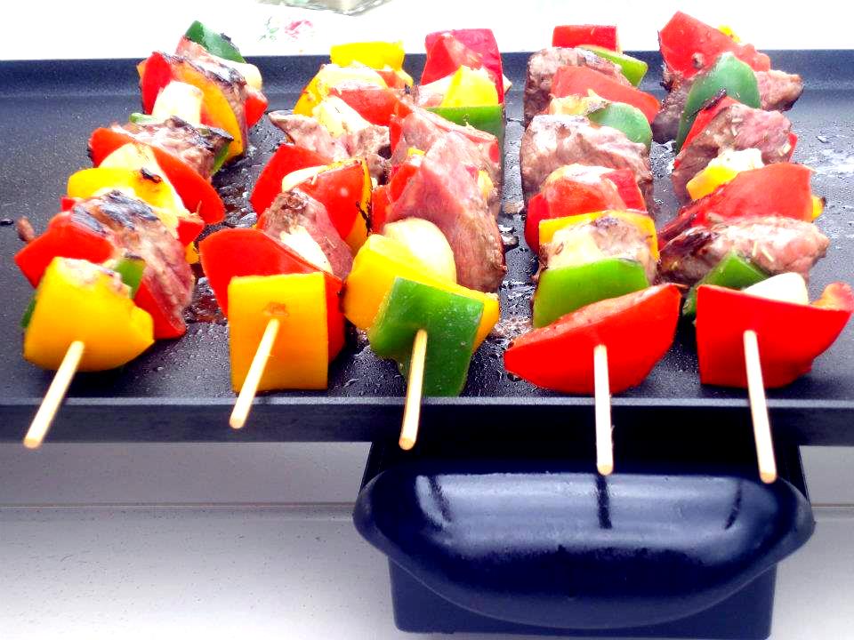 Beef skewers