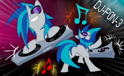 DJ-P0N-3 by kindalkaykay
