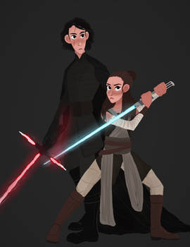 Kylo and Rey