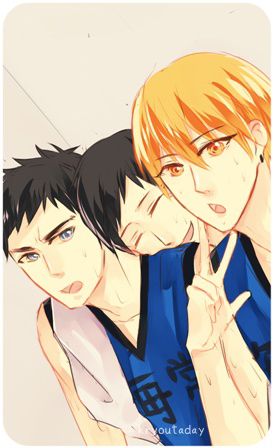 Kuroko no Basuke - Selfie with Senpaitachi