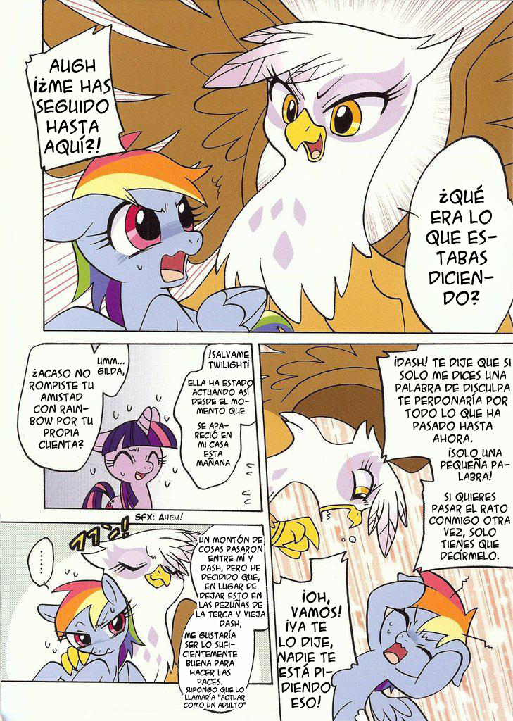 MLP doujin: Rush pagina 3