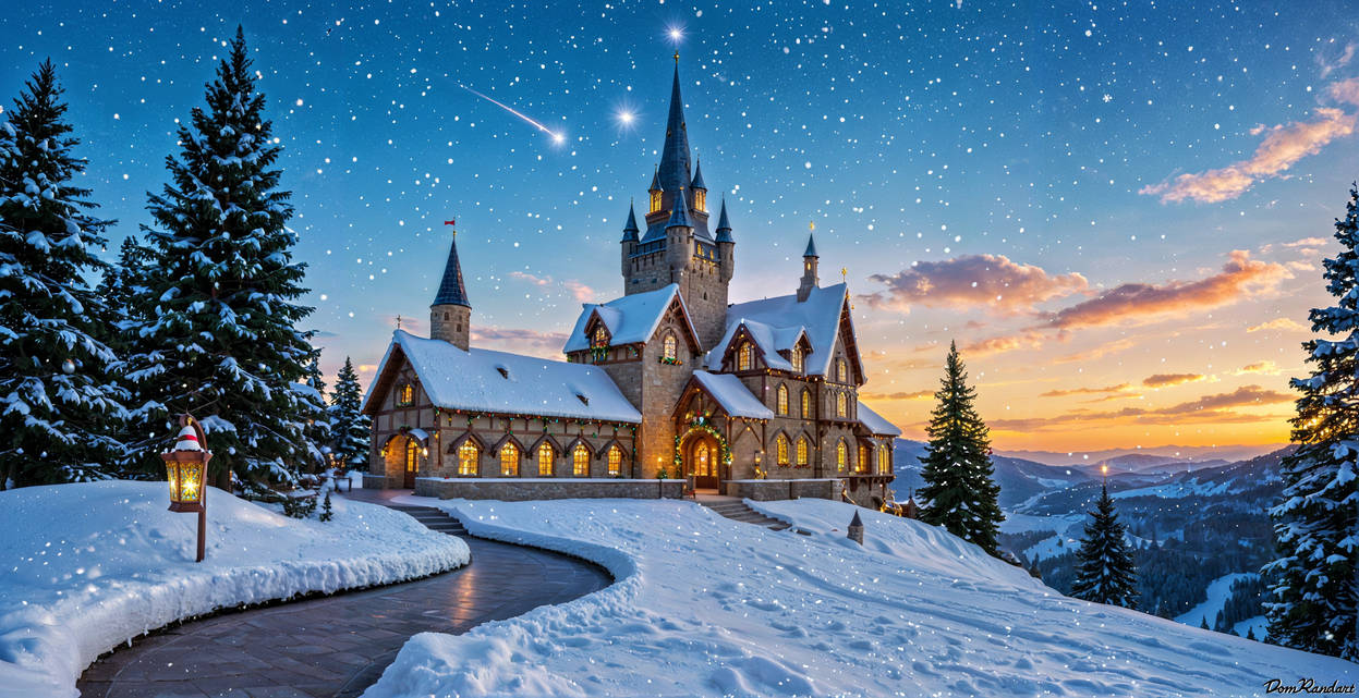 Santa's Stronghold by DomRandart on DeviantArt