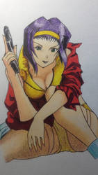 Cowboy Bebop fan art- Faye Valentine