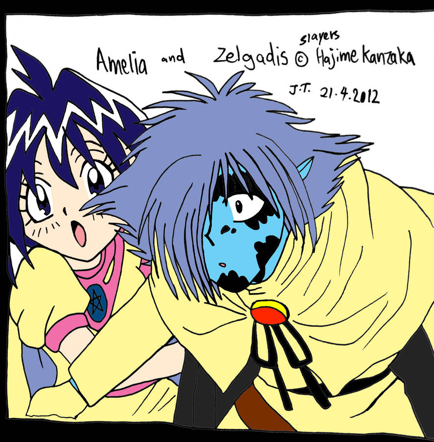 Slayers Zelgadis And Amelia Fan Art Colored By Hush Janiz15 On Deviantart Slayers Zelgadis And Amelia Fan Art Colored By Hush Janiz15 On Deviantart