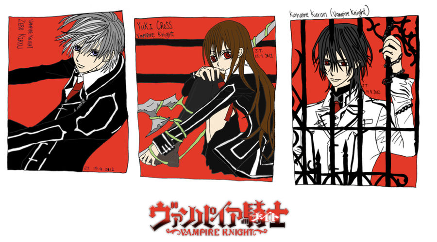 wallpapers Zero Kiryu Zero Vampire Knight Fanart vampire knight fan art zero yuki kaname