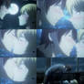 BTOOM episode 12 Ryouta and Himiko kiss scenes