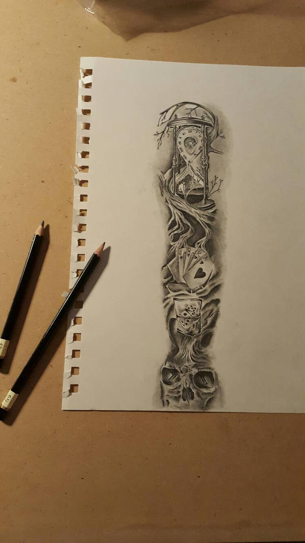 Sleeve drawing by Holek86 on DeviantArt