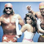 Macho Man, Miss Elizabeth and Hulk Hogan Photo