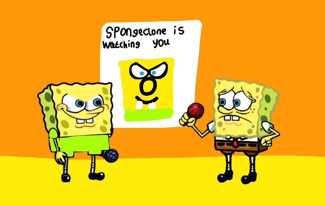Fnf Concepts:Spongebob Squarepants Vs. SpongeClone by marialuiza270810 ...