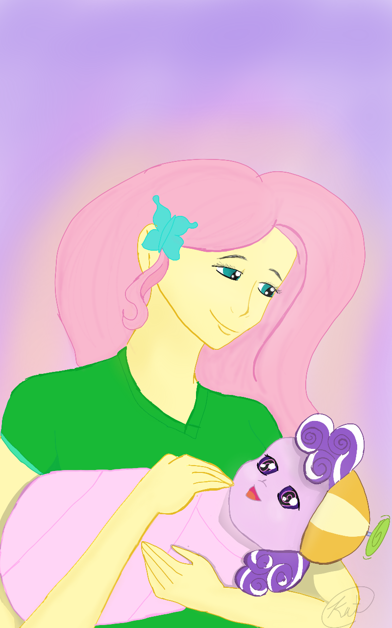 Fluttershy has hotsell a baby
