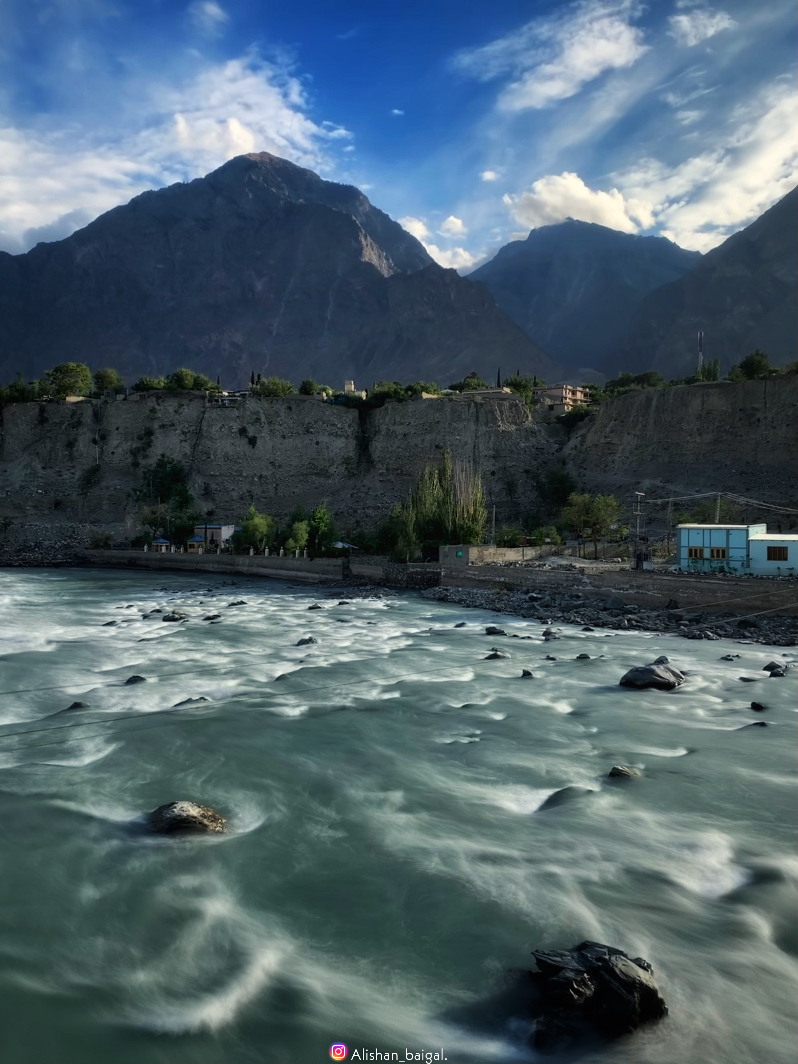 Gilgit Town Gilgit City. by Alishanbaigal on DeviantArt