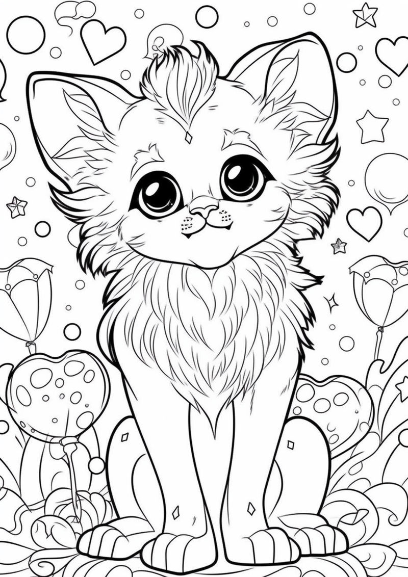 [Free to use] Lisa Frank Inspired lineart by SlimeCrimez on DeviantArt