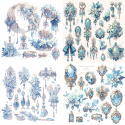 [FREE TO USE] Jewelery Assets - Aquamarine