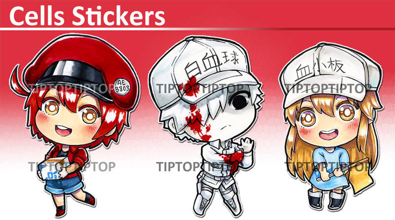 Cells Stickers by tiptopportfolio on DeviantArt