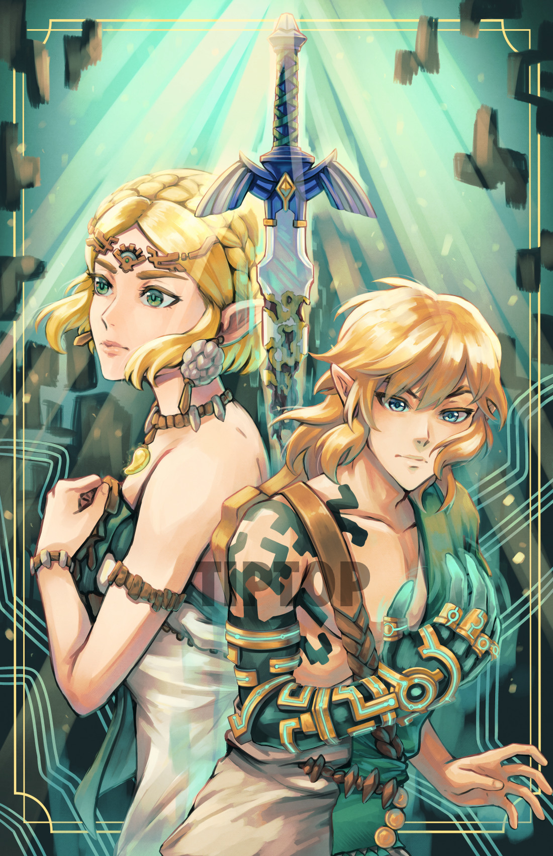 Link and Zelda - TOTK AI by Belu-cool on DeviantArt