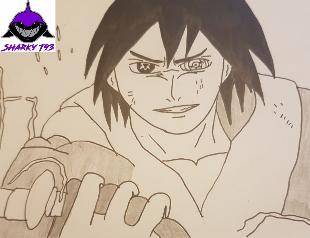 HOW TO DRAW SASUKE (BORUTO) 