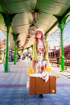 KOBATO: waiting for a train.