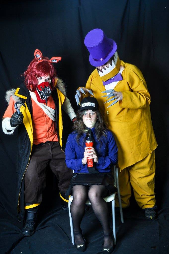 Nightmare Foxy and Nightmare Fredbear Cosplay by brnnightmare on DeviantArt