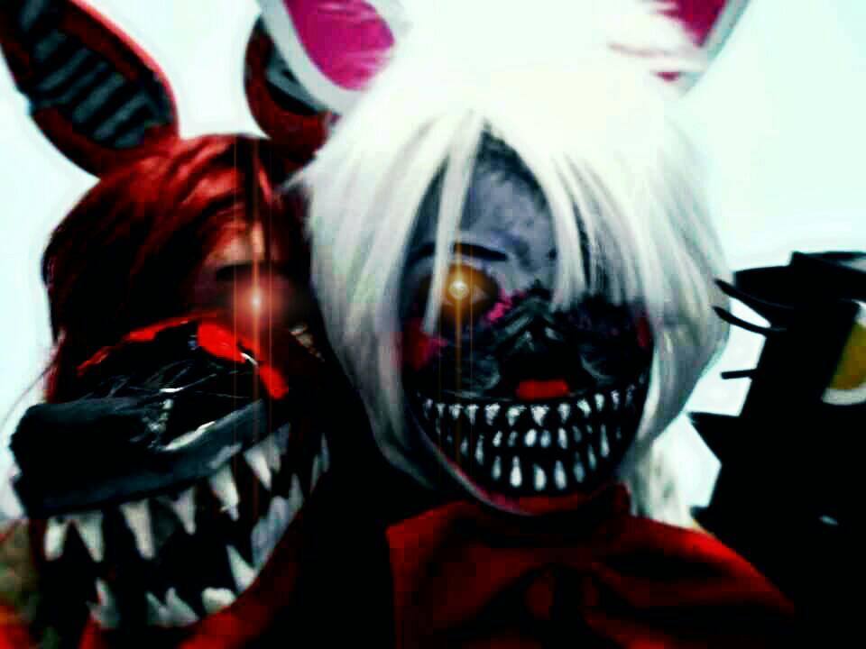 Nightmare Foxy and Nightmare Fredbear Cosplay by brnnightmare on DeviantArt