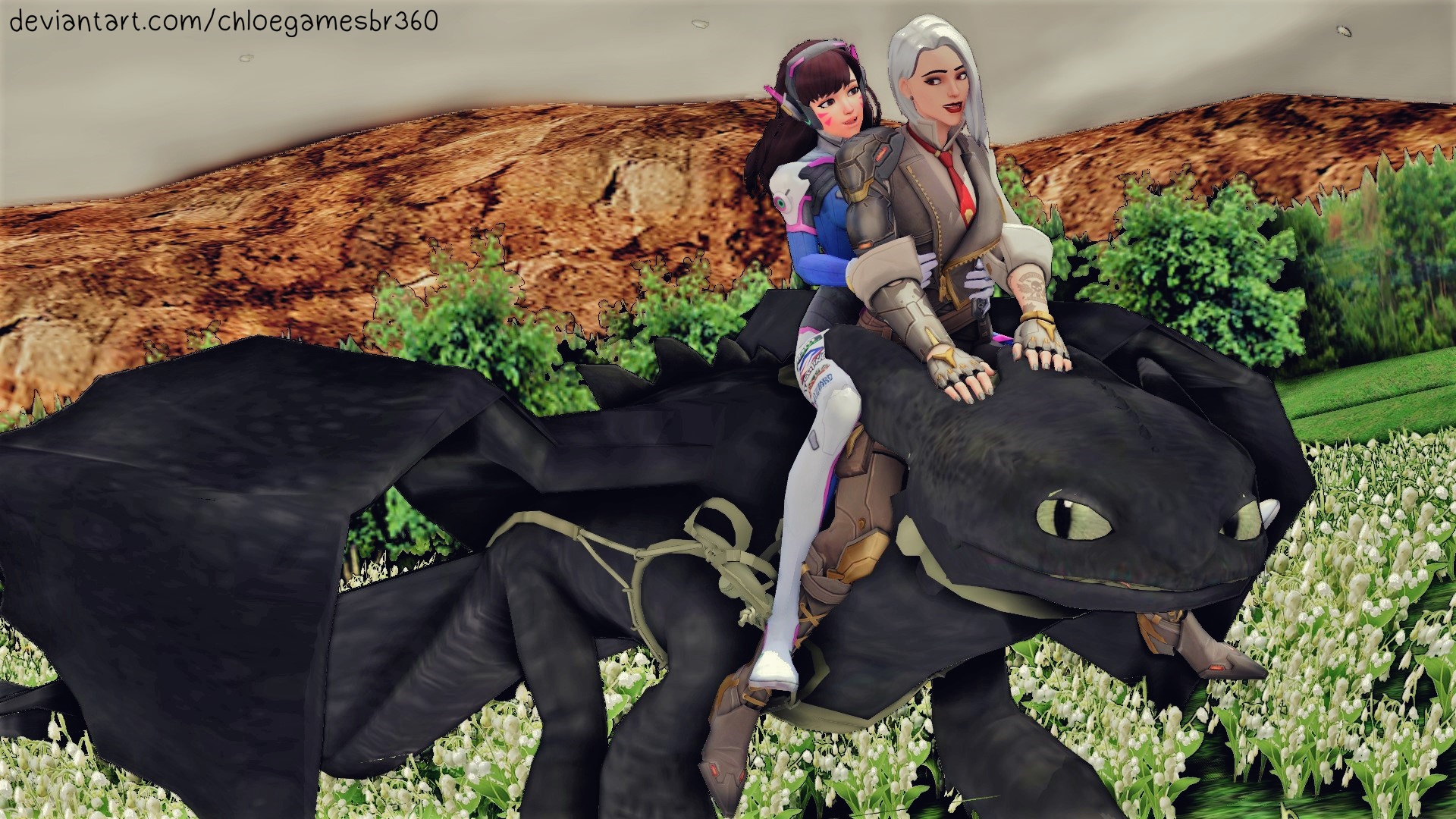 Anakin Riding Toothless Walking with toothless by Chloegamesbr360 on DeviantArt