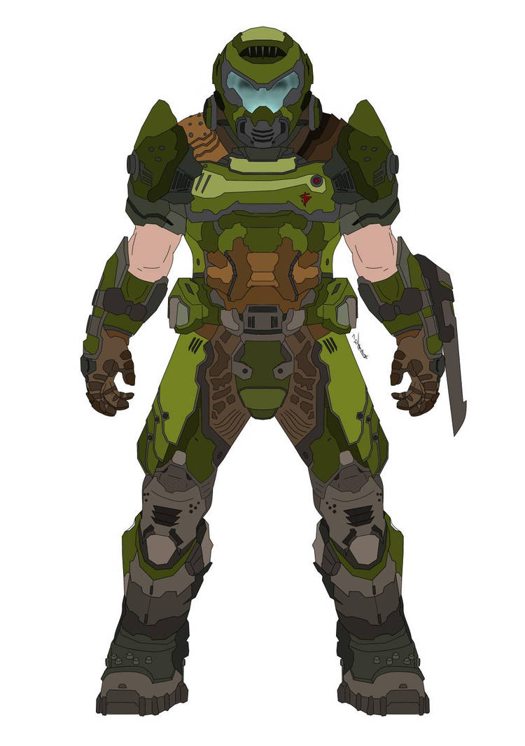 Floppa Doomslayer The Doom Slayer by SazabiRaphael on DeviantArt