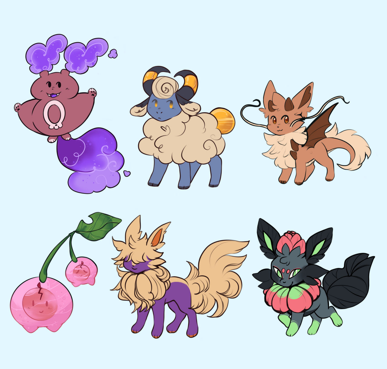 pokemon art dump p.2 by ghostunes on DeviantArt