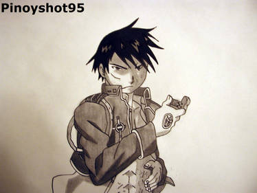 Roy Mustang Drawing