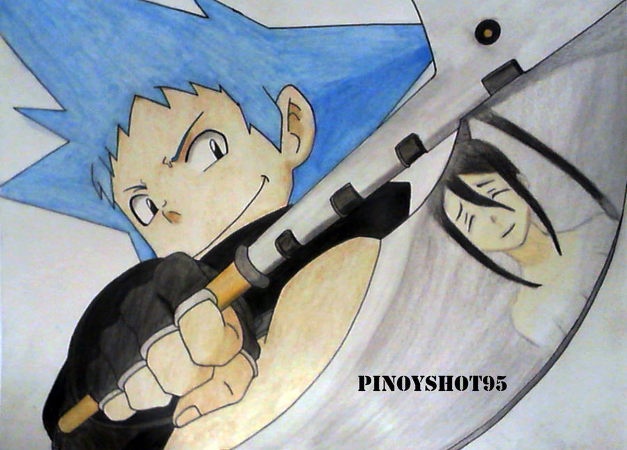 Black Star and Tsubaki Soul Eater