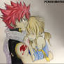 Natsu and Lucy Fairy Tail Drawing