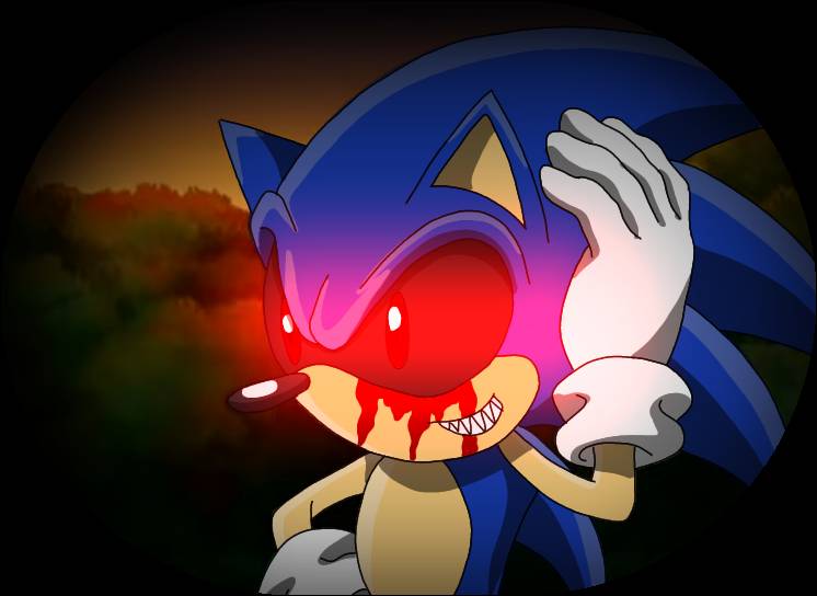 Dark Sonic.Exe (edited) by Sonicexedemonio on DeviantArt