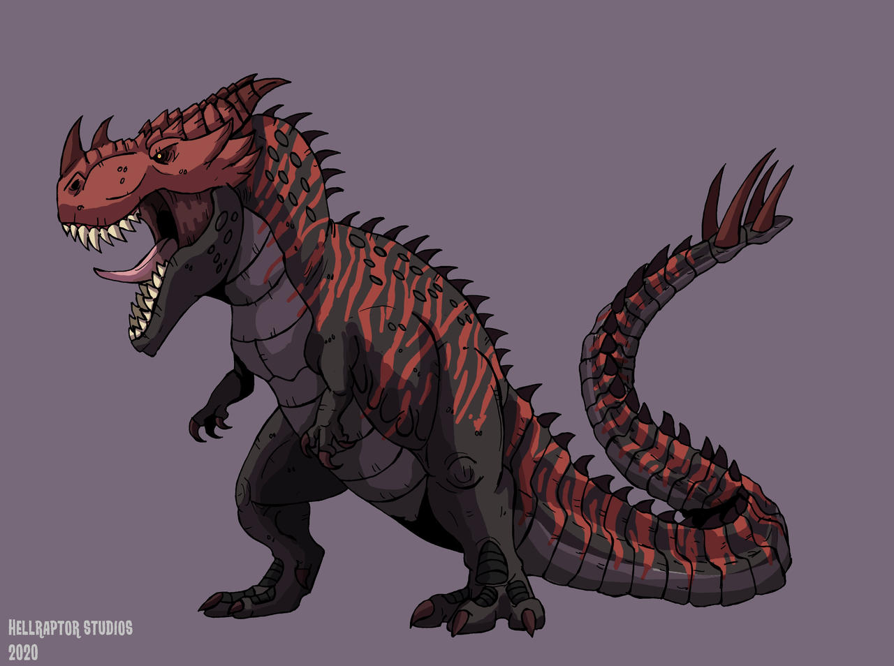 Kyro (Retrosaur style) by Hellraptor studios