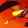 Drazardon in Flight