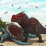 Kyro eating Dragon turtle