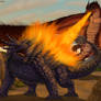 Drazardon vs Rock Dragon