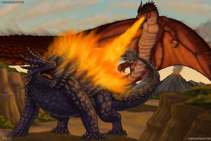 Drazardon vs Rock Dragon