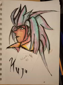 Kuja copic art - first try